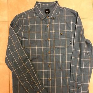 NEW VANS Gleshaw Long Sleeve Shirt (Mens S)